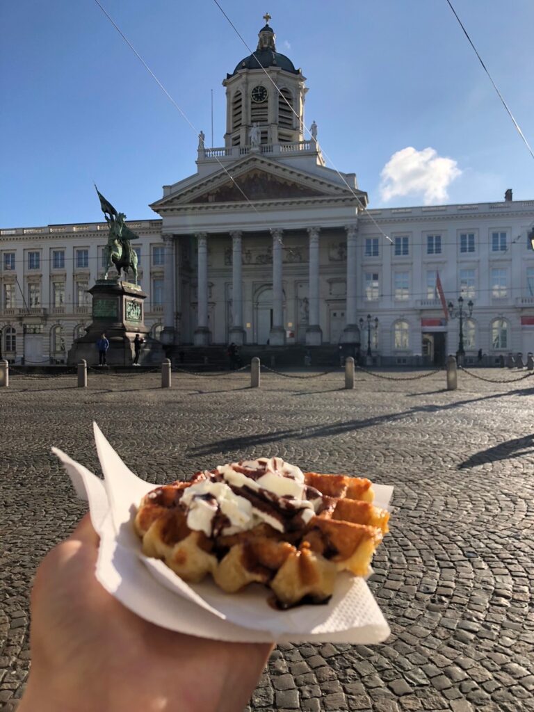 ベルギーのワッフルですよ